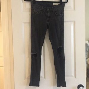 Rag and Bone black jeans skinny